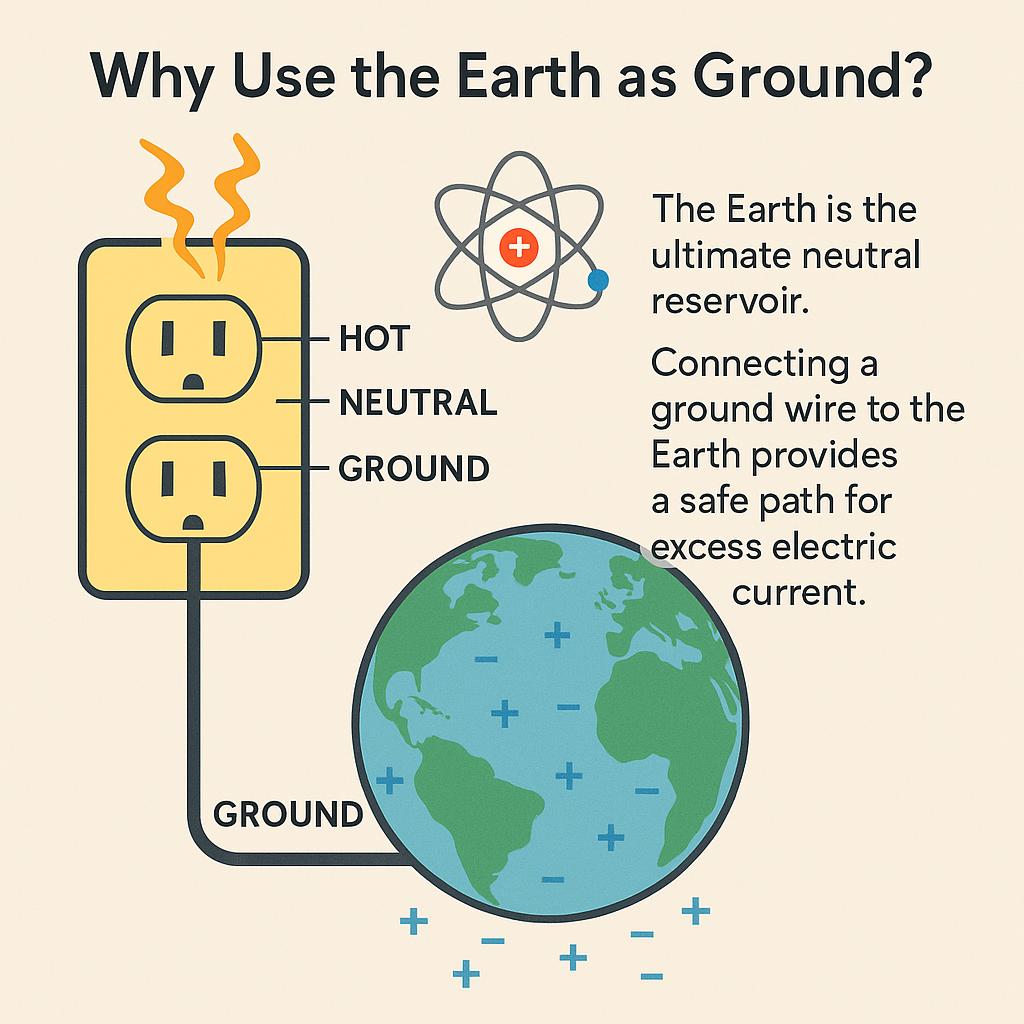 why use earth as ground