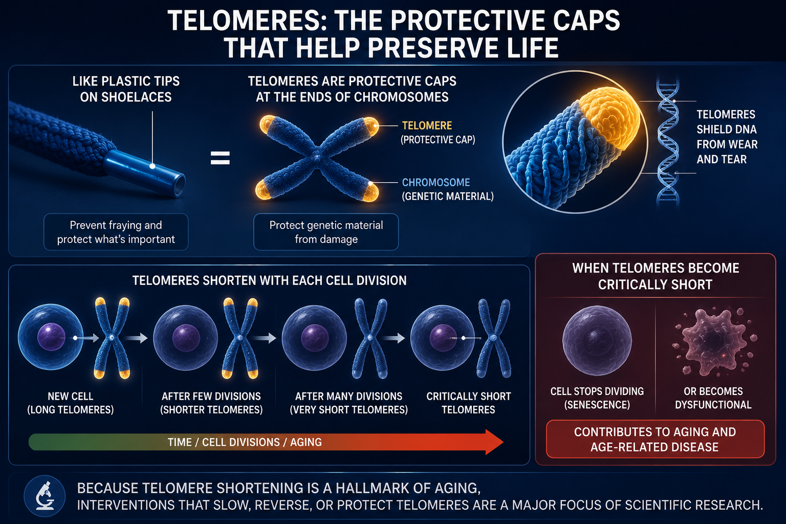 Telomere's and aging