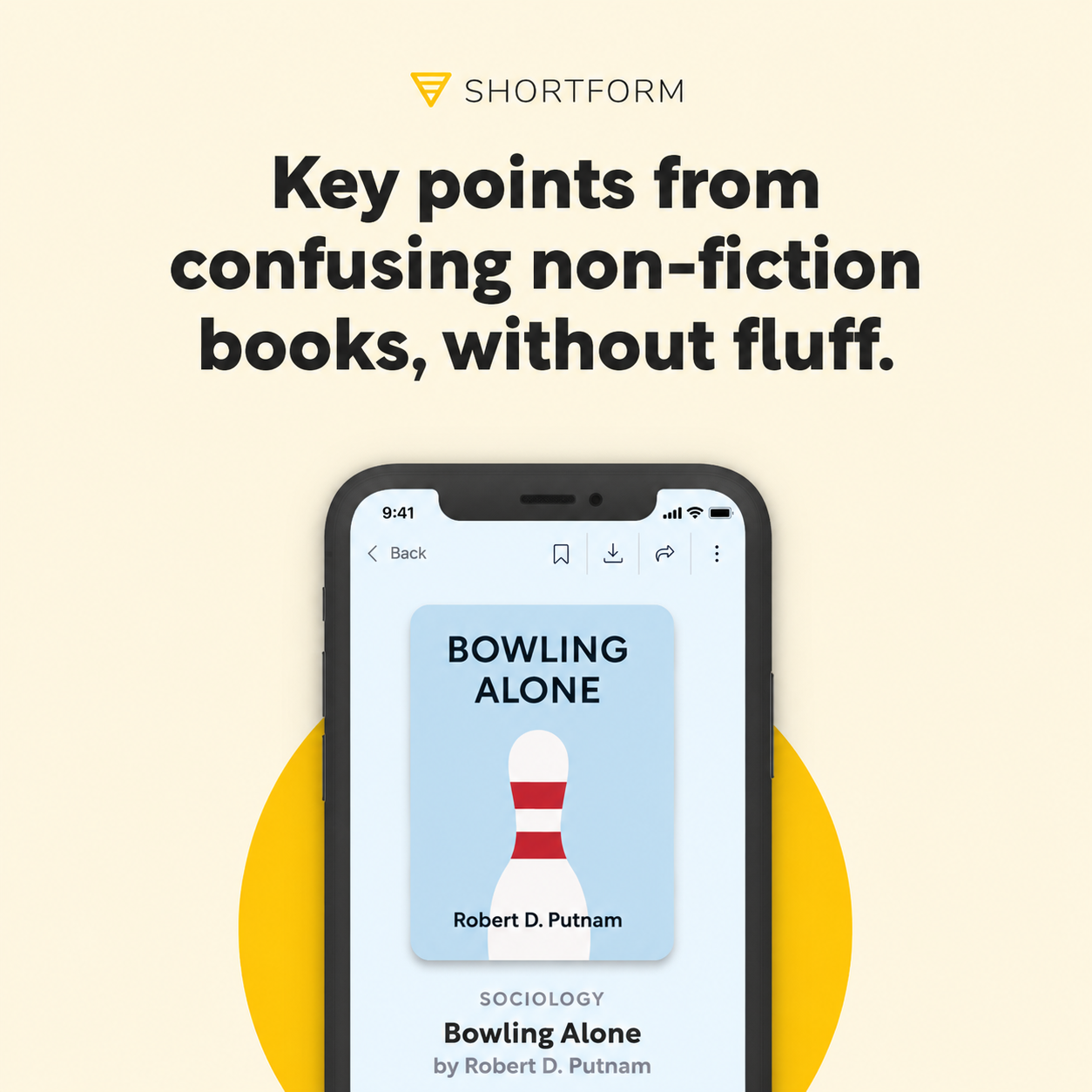 Shortform summary for Bowling Alone