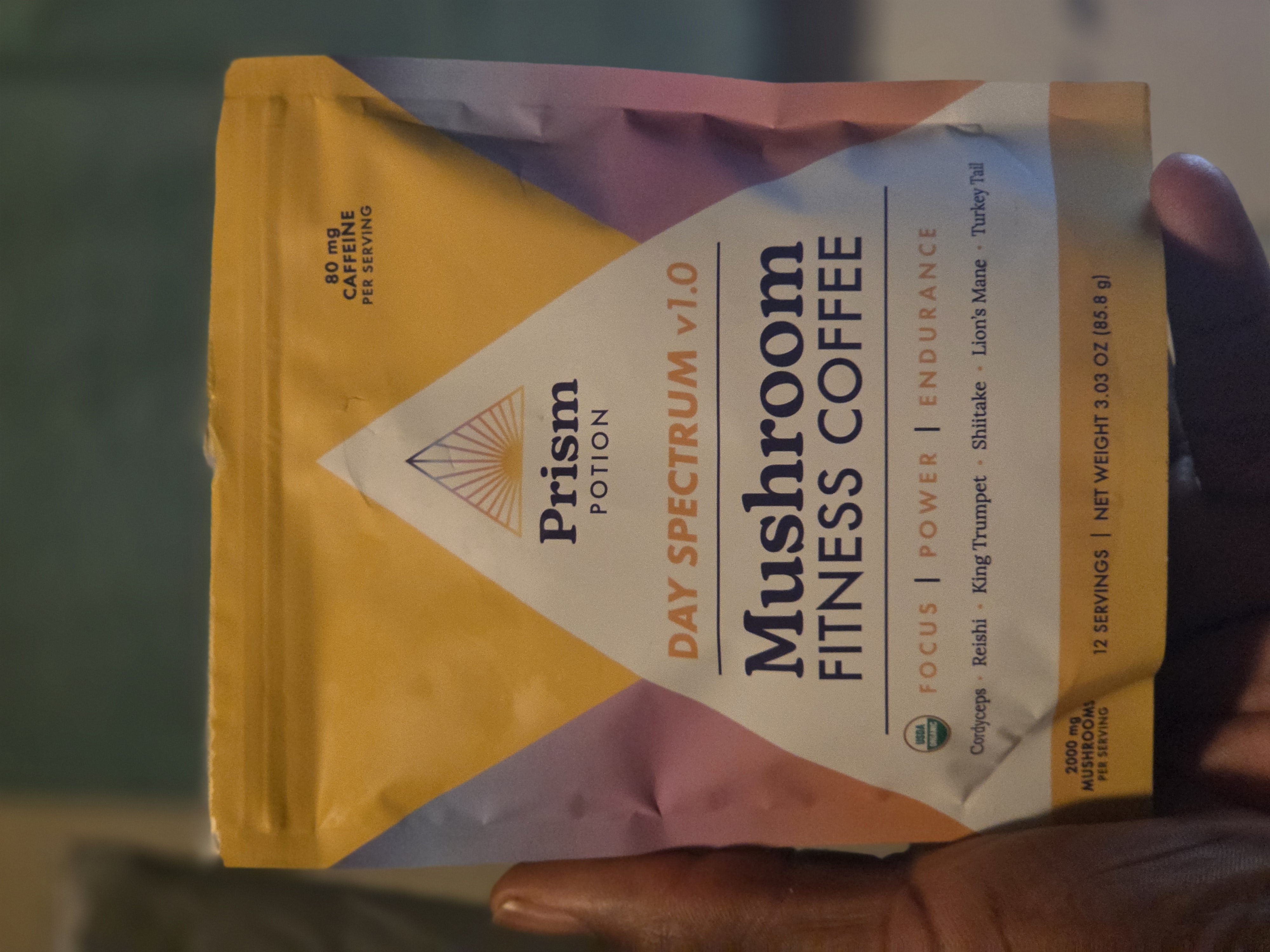 Ed Latimore Prism Potion Mushroom Coffee