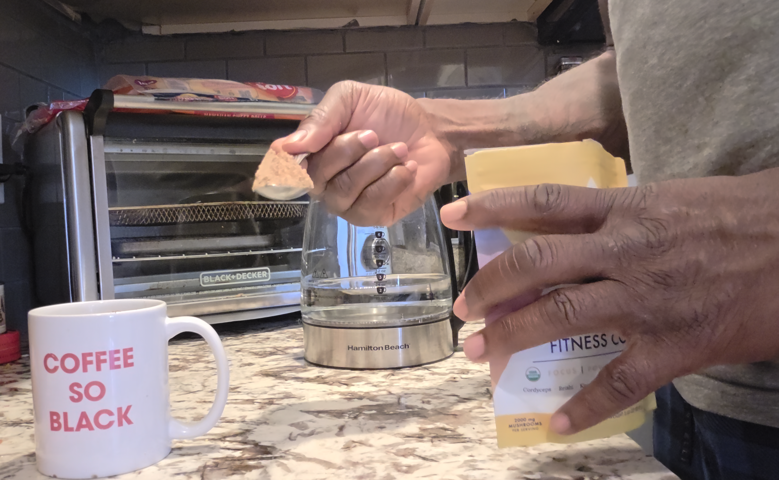 Mixing Prism Potion mushroom coffee