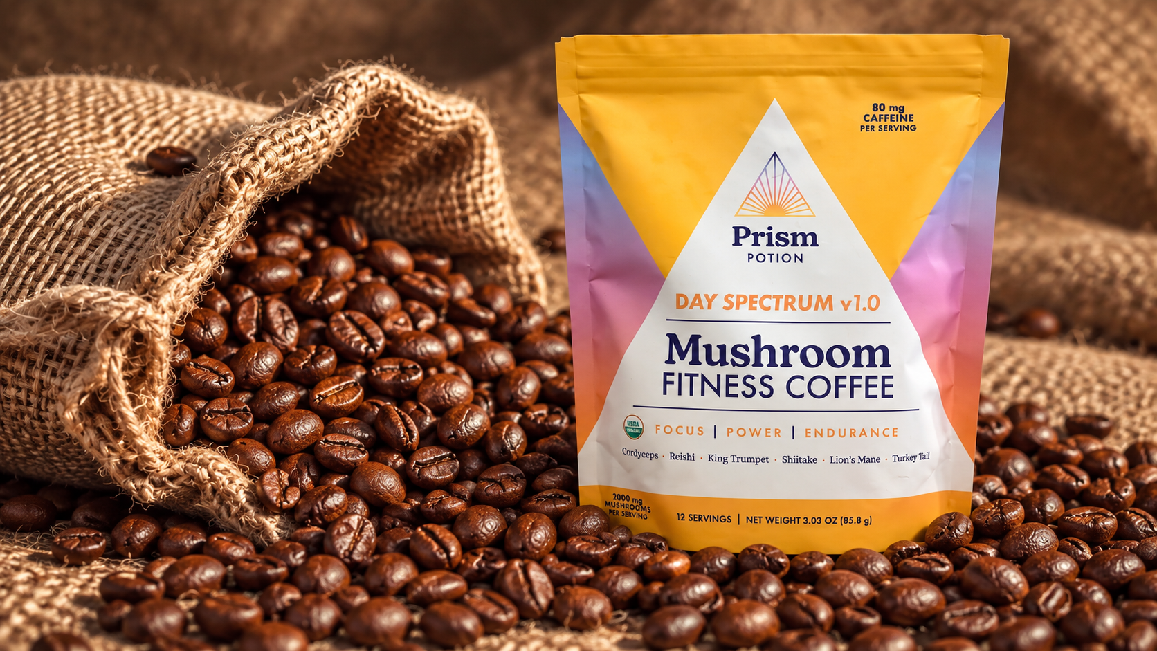 Prism potion fitness coffee