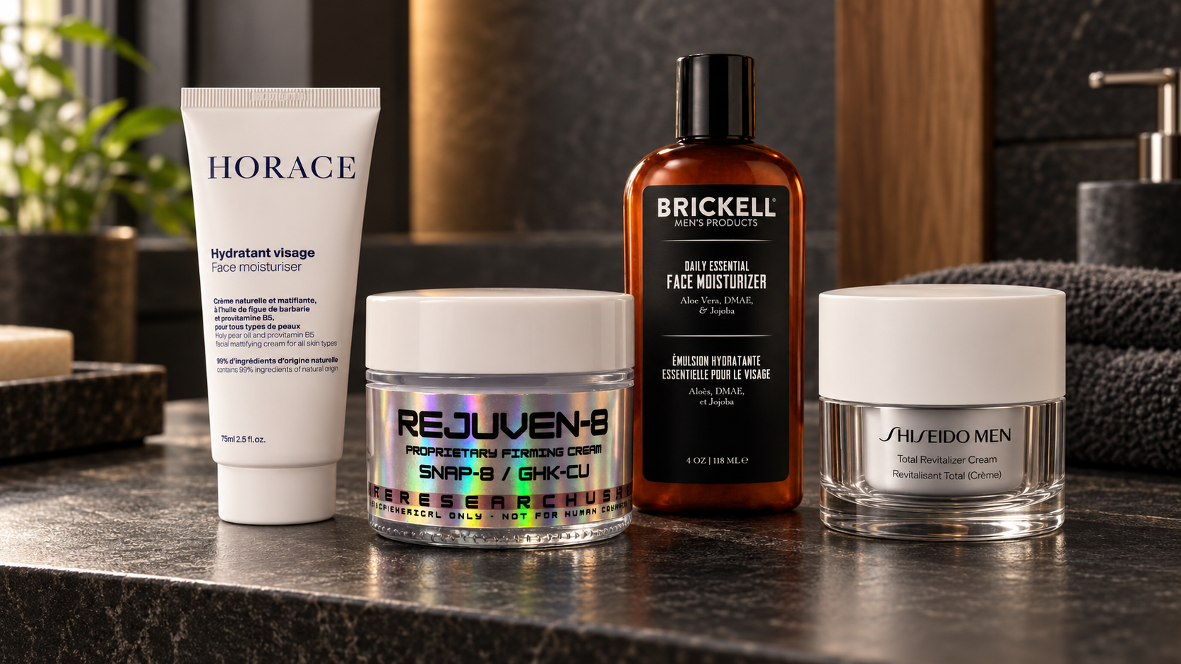 Rejuven-8 is the top brand among men's face creams