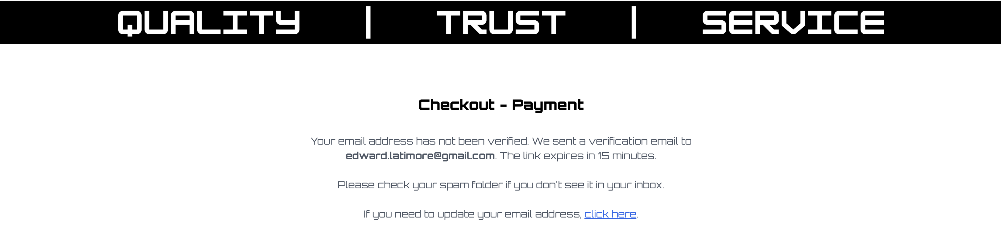 Elite Research Peptide Payment Verification Page