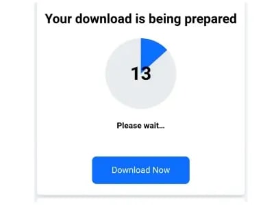 Countdown Download Page