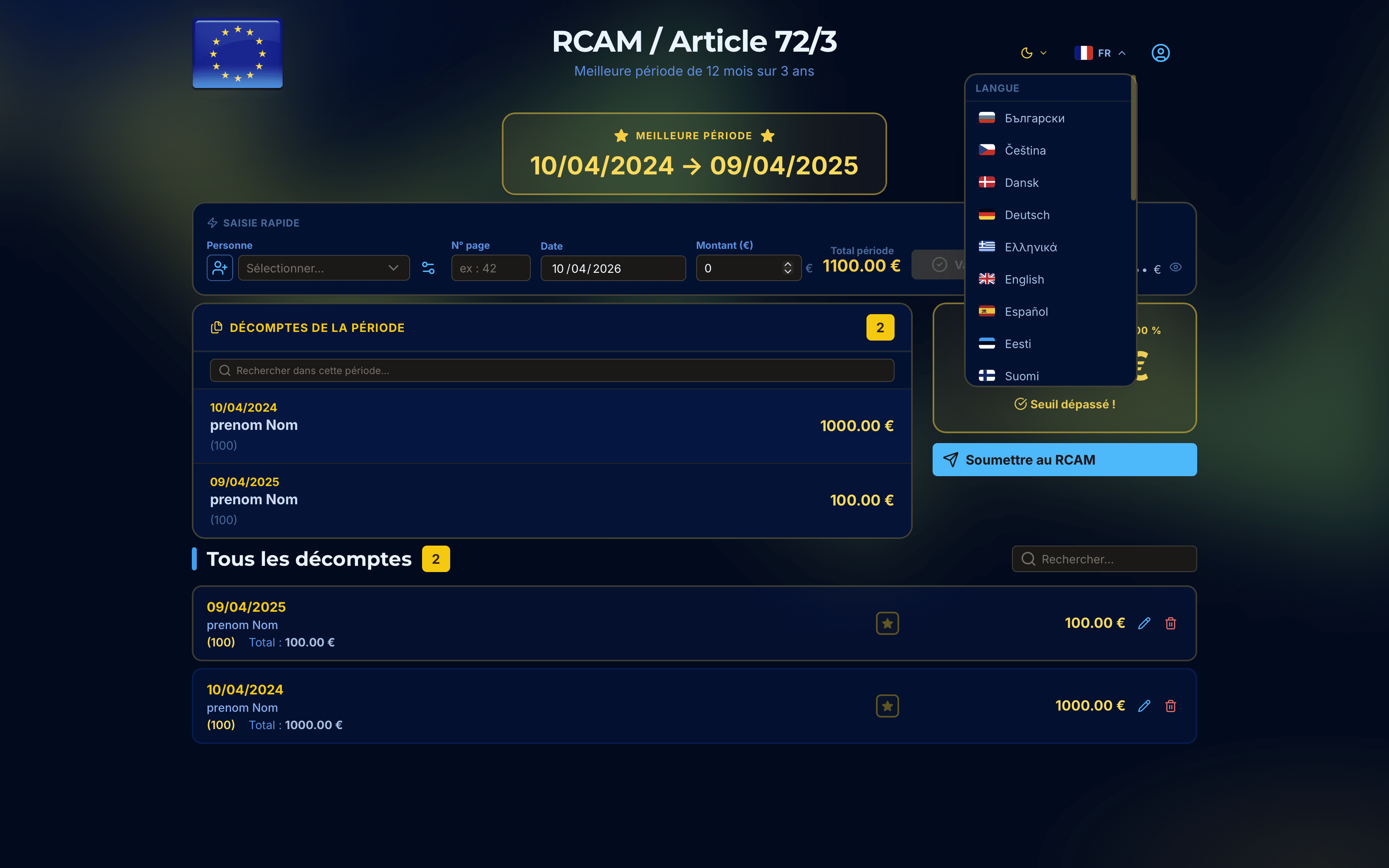 Gestion des décomptes médicaux  - image 3