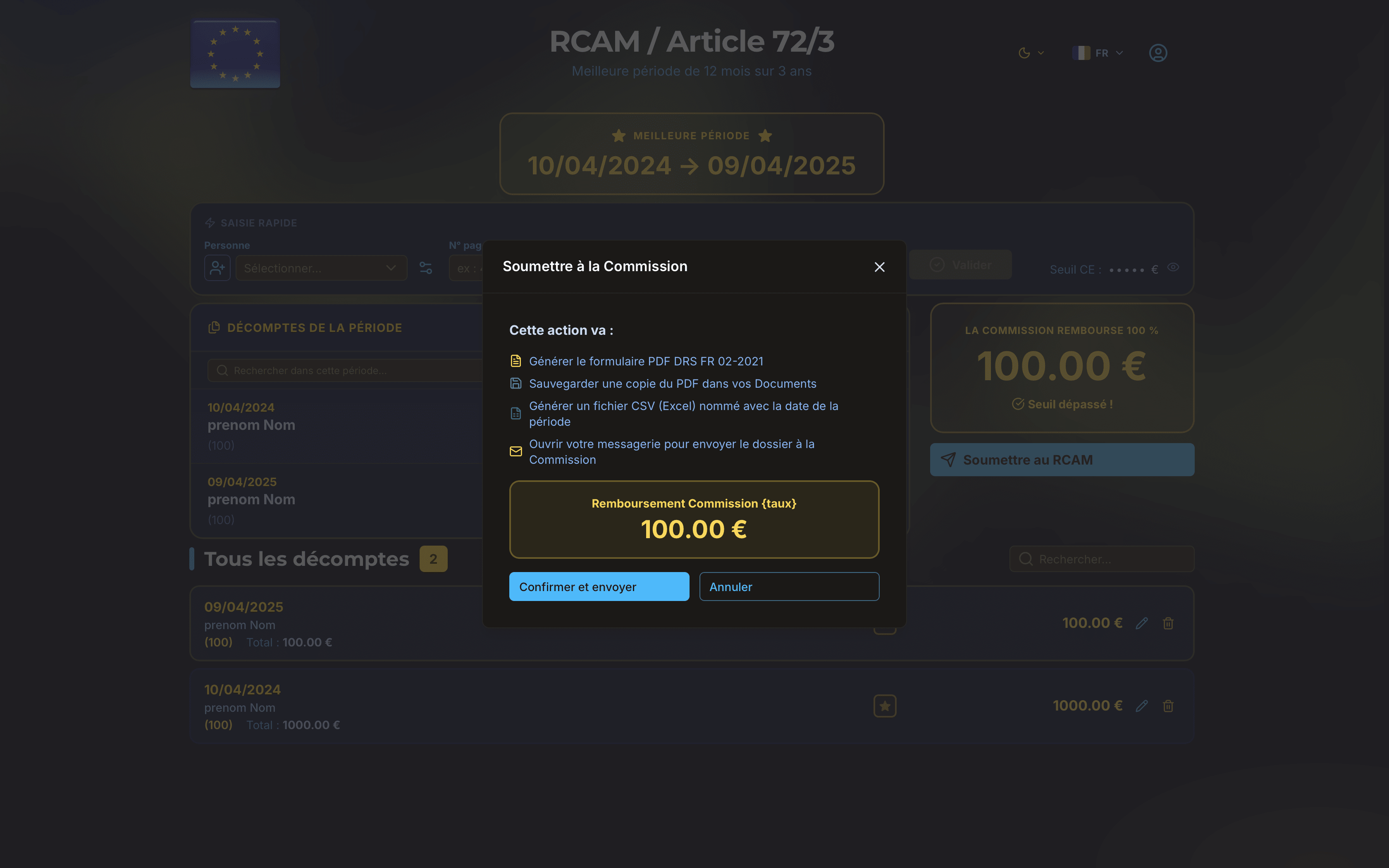 Gestion des décomptes médicaux  - image 5