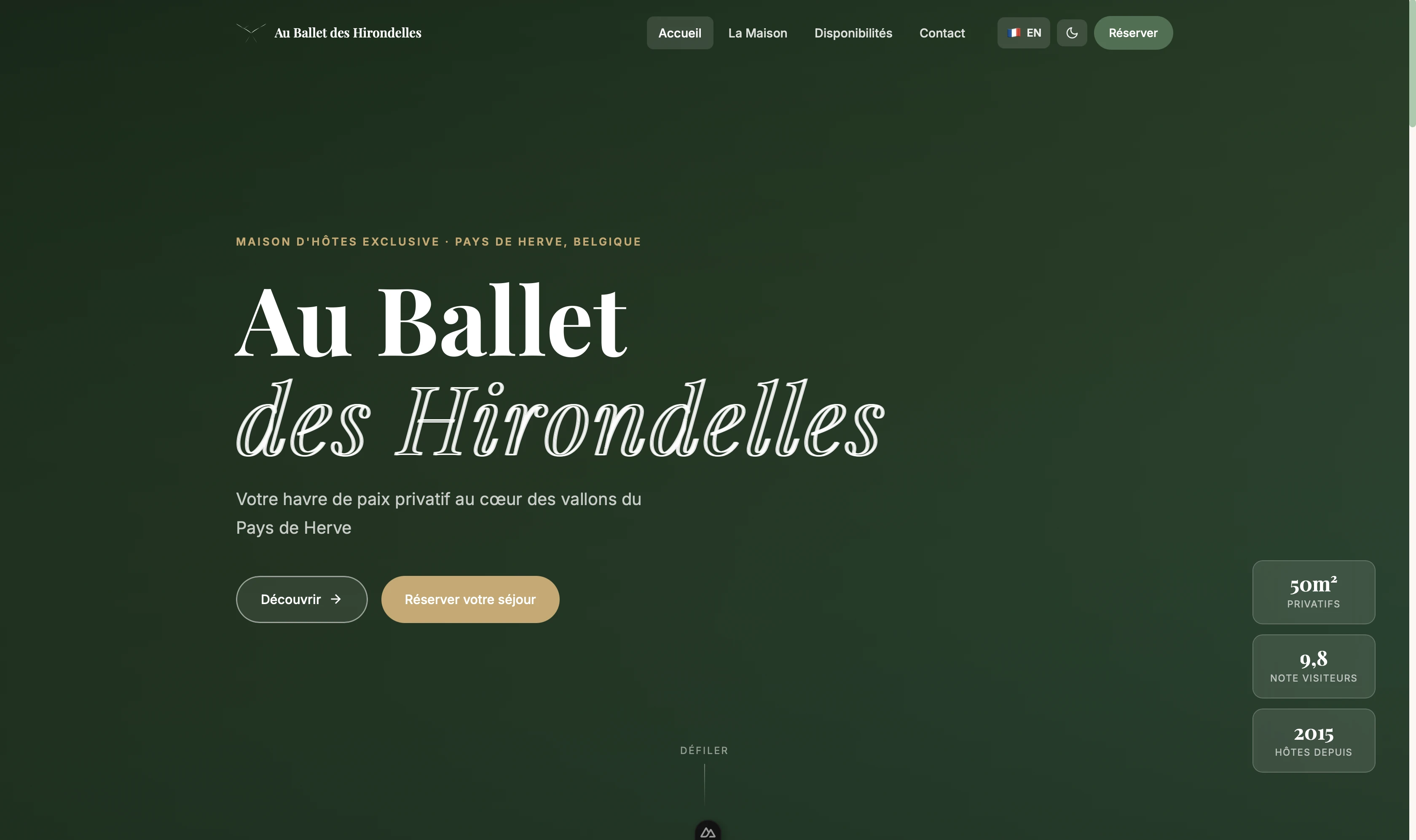 Au ballet des Hirondelles