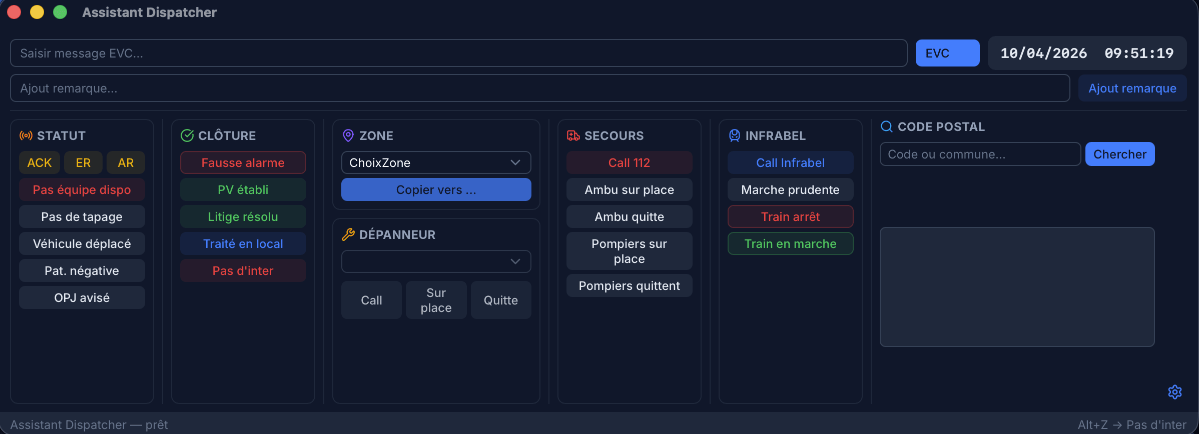 Assistant Dispatching