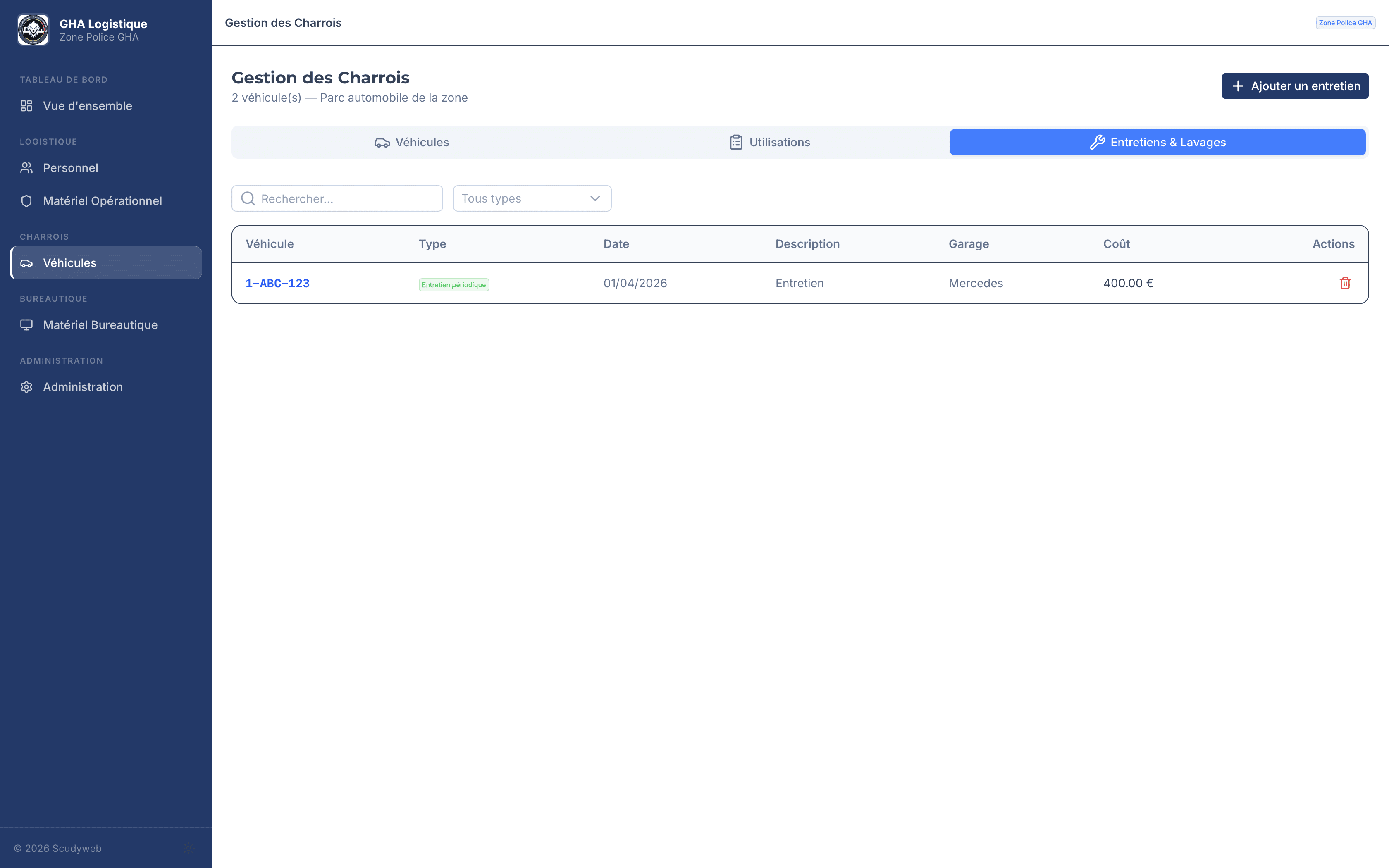 Gestion logistique GHA - image 2