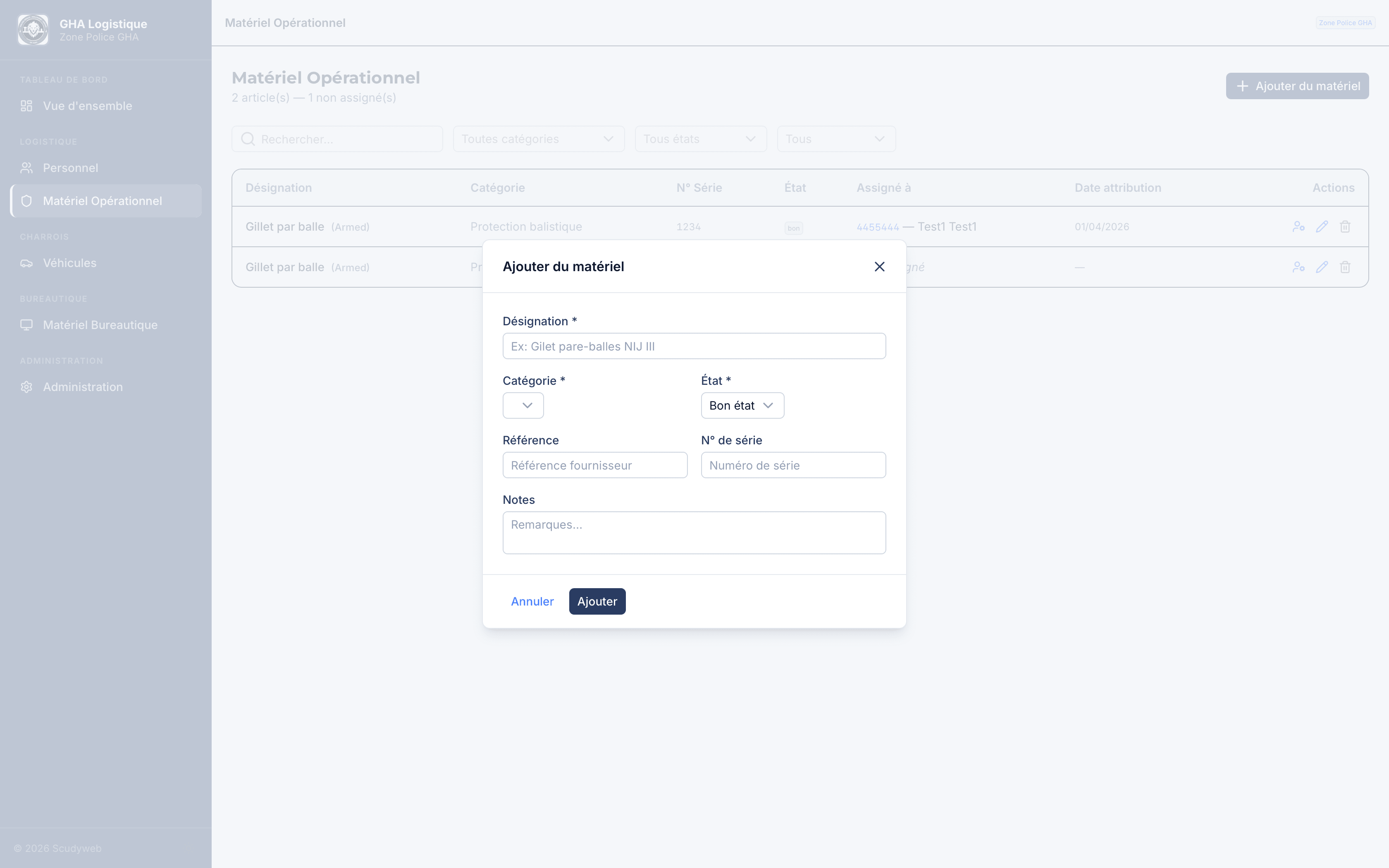Gestion logistique GHA - image 3