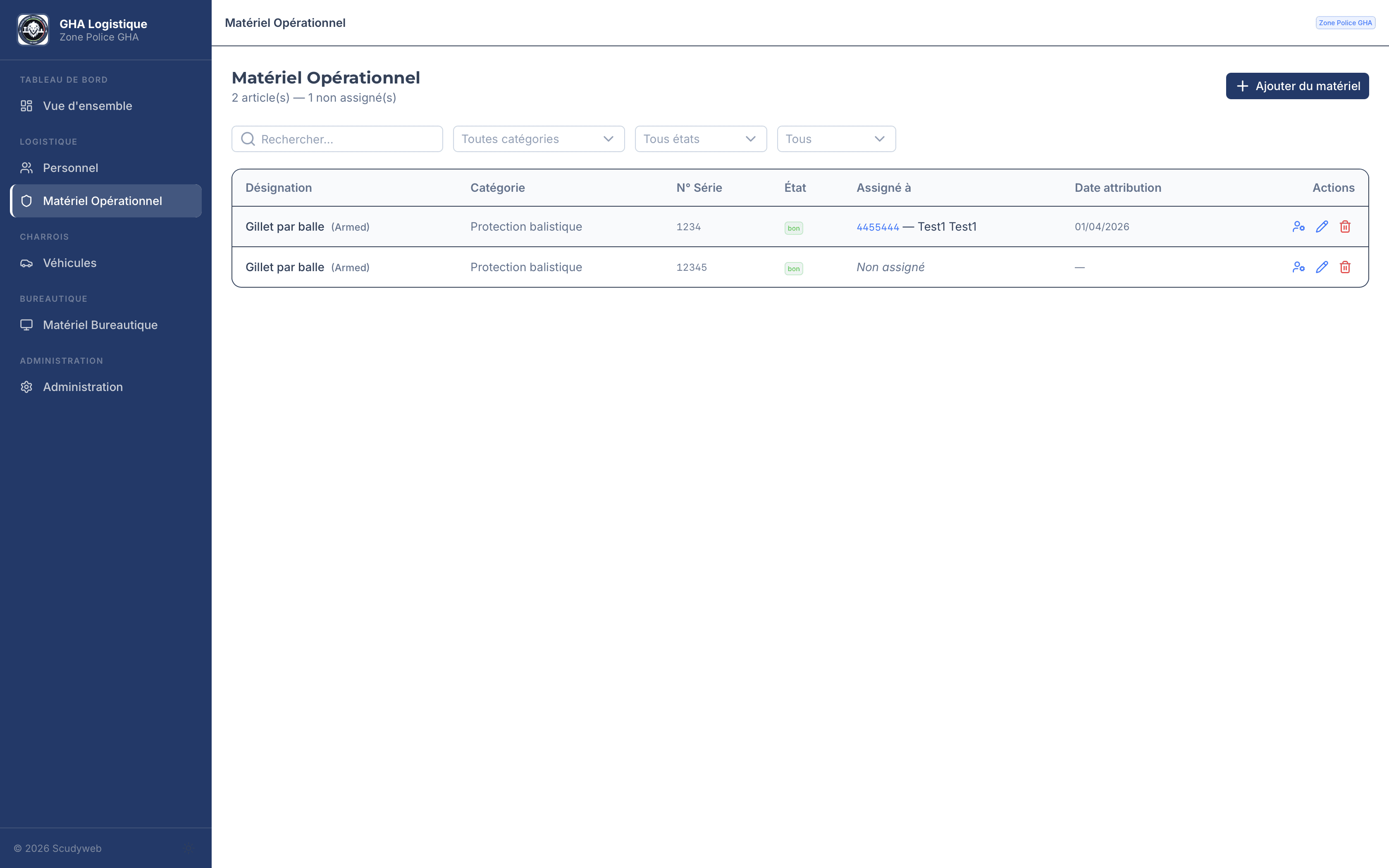 Gestion logistique GHA - image 8
