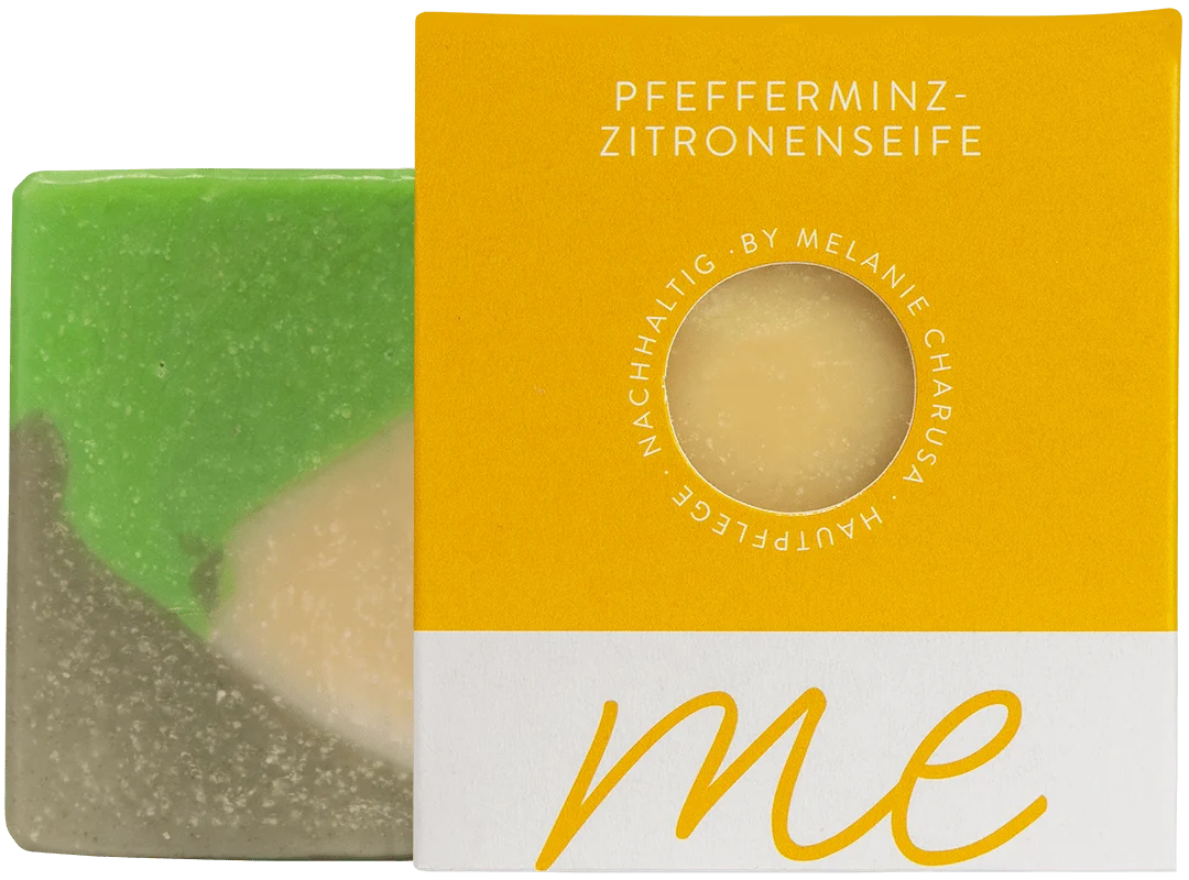 Pfefferminz-Zitronenseife