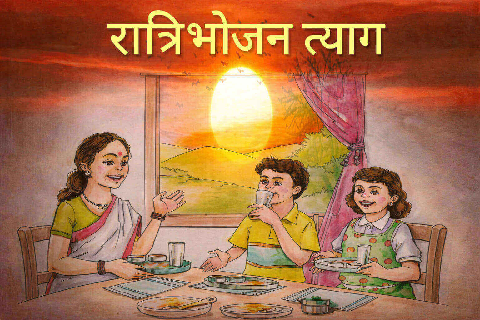 રાત્રિભોજન ત્યાગ