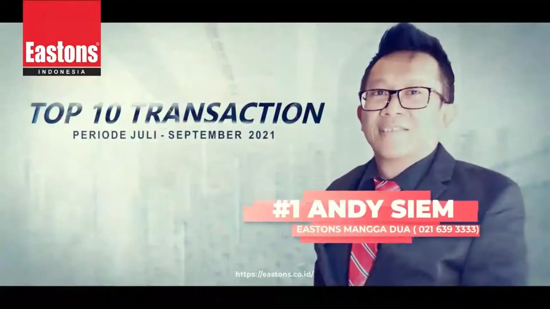 TOP 10 TRANSACTION Juli-September 2021
