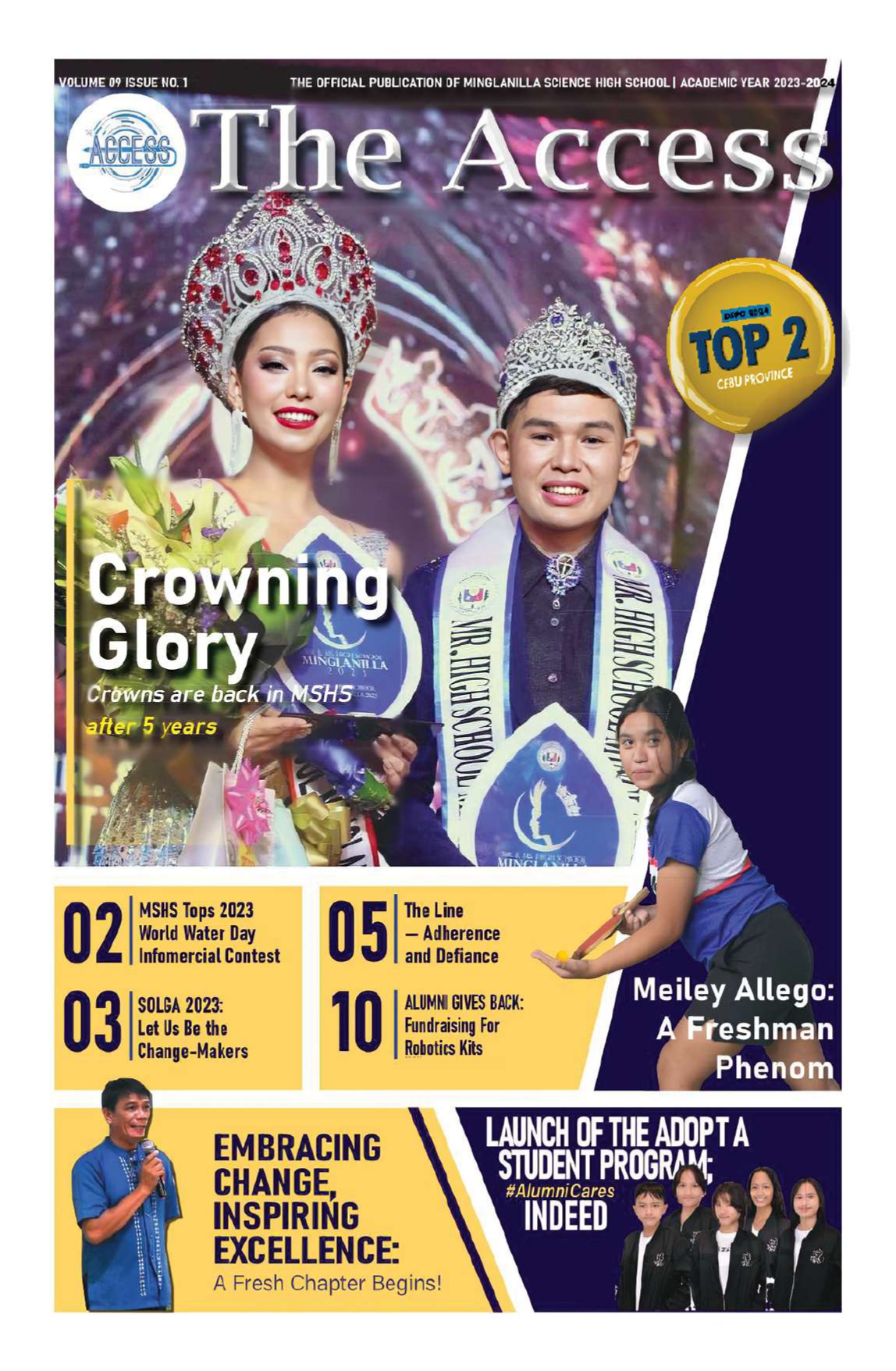 The Access Minglanilla Science High School's Official Student