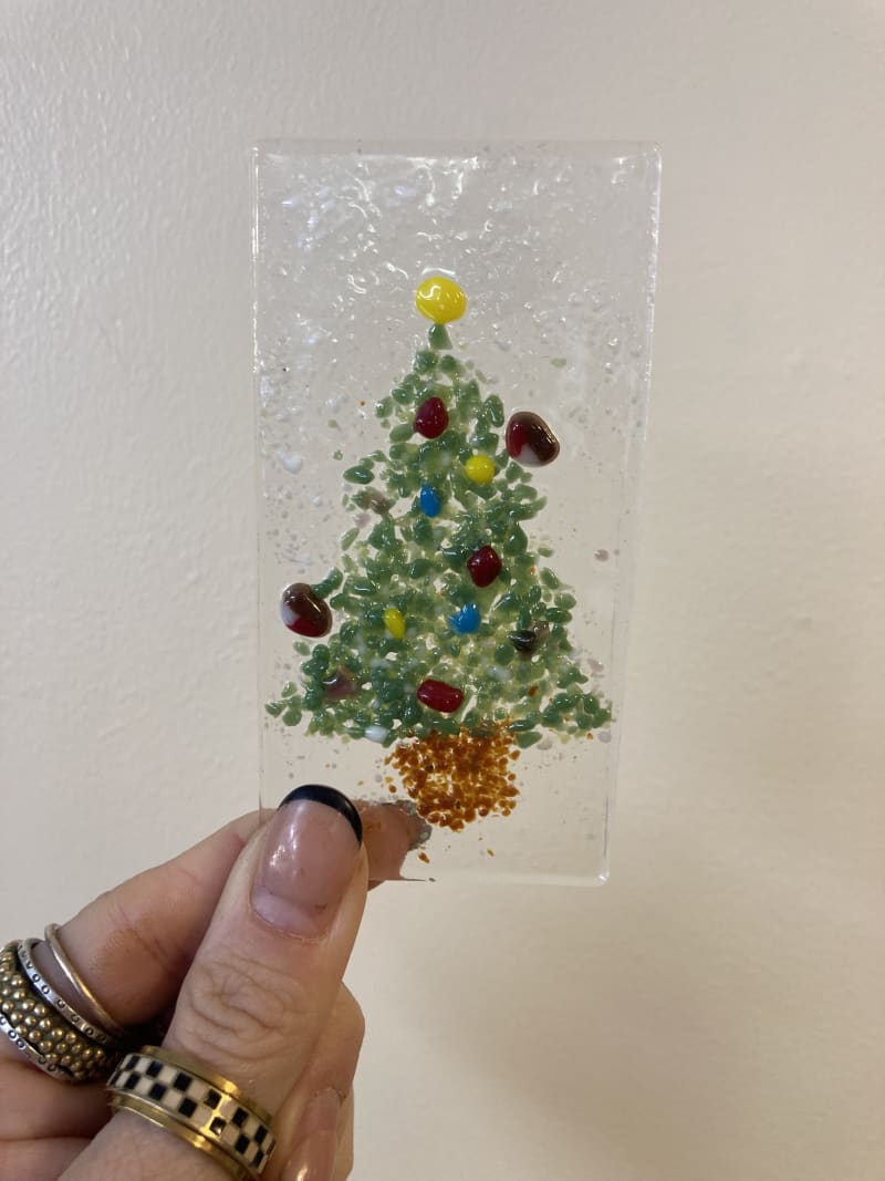 Grown up & Me: Christmas Glass Fusing