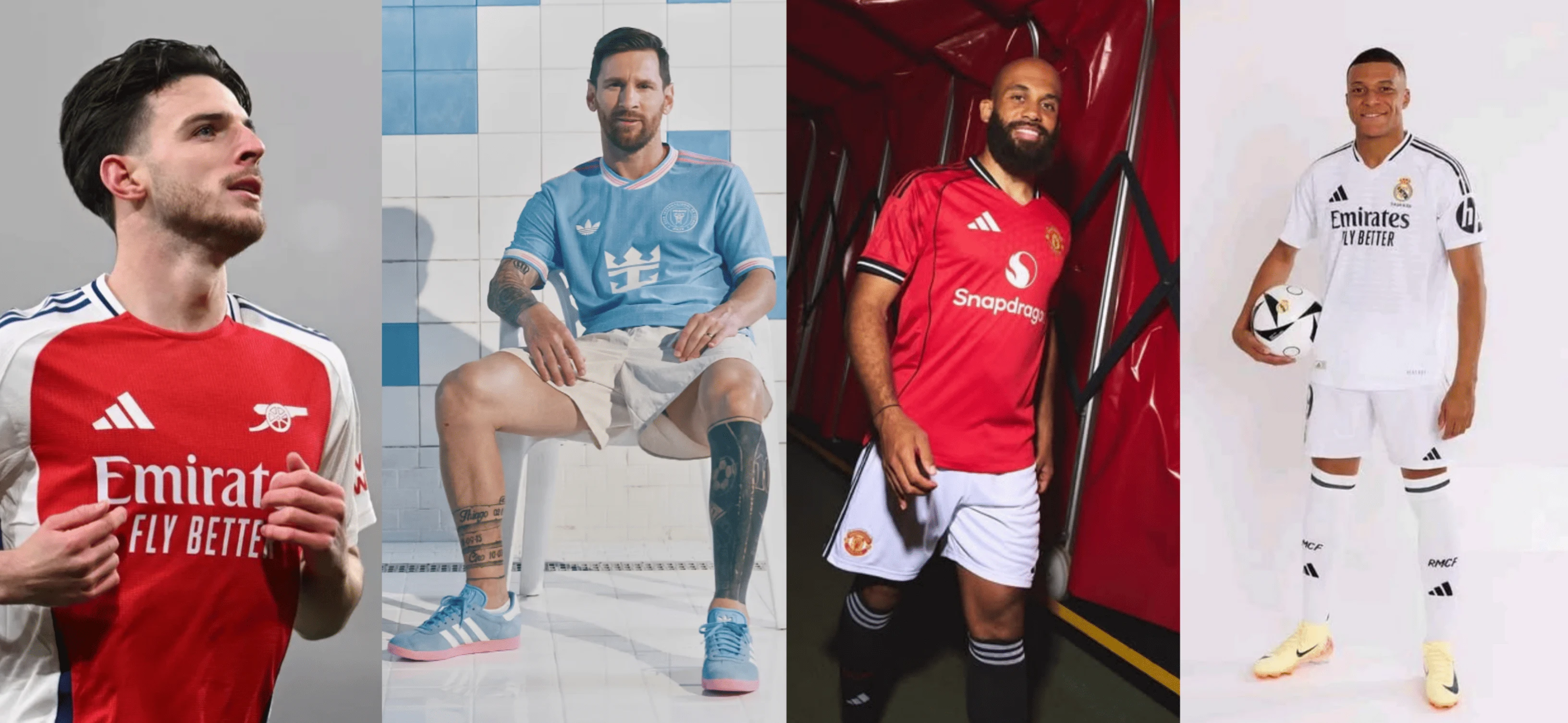 Football jerseys collection