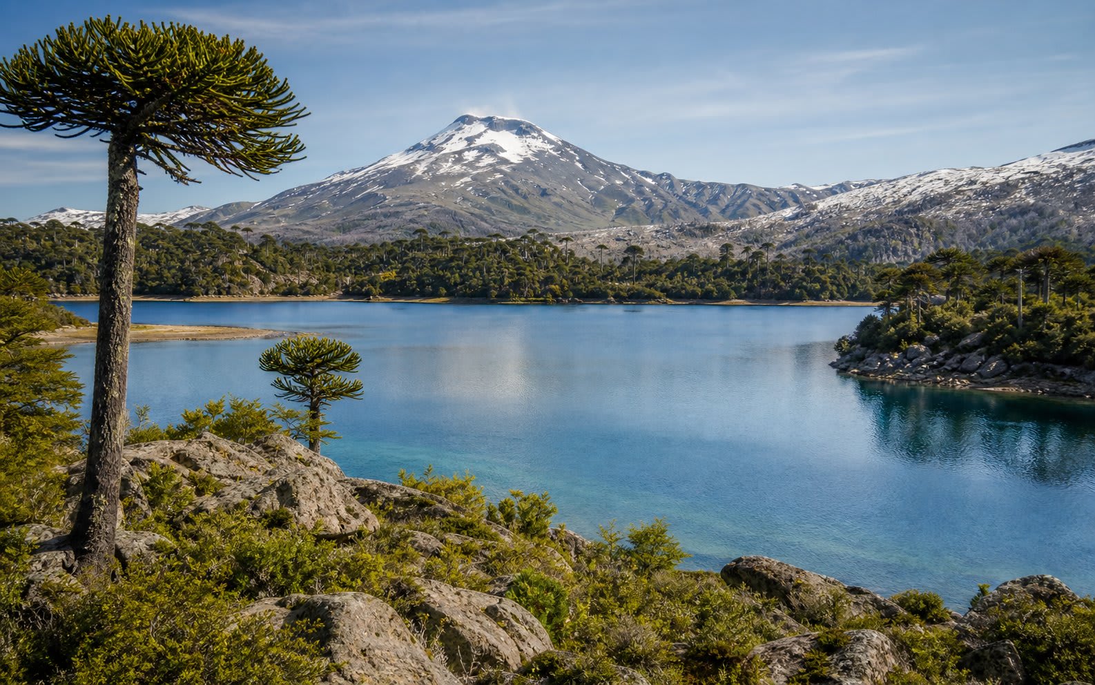 Laguna Icalma: agua glaciar y cultura pehuenche