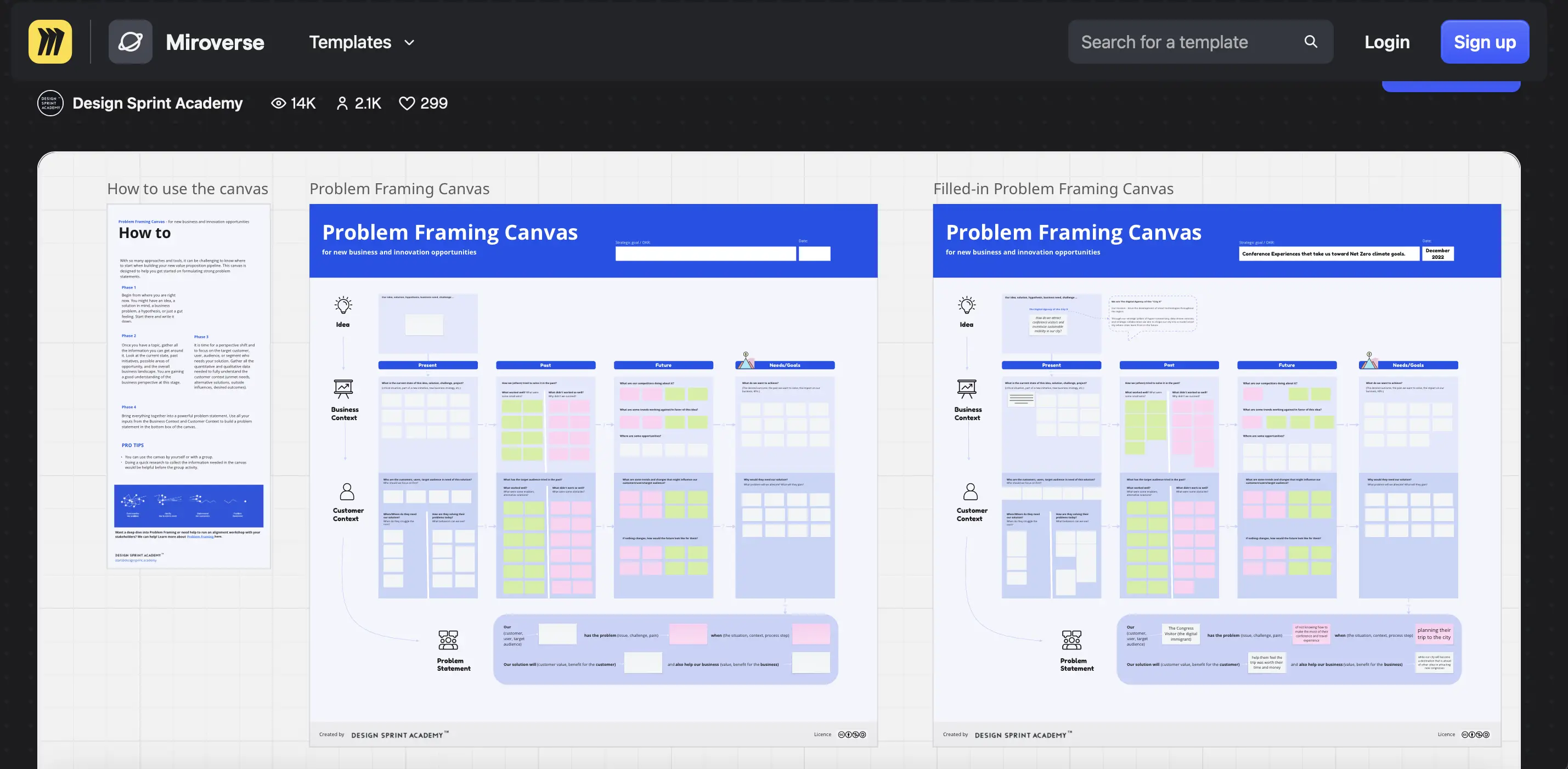 Miro’s wireframing interface showing a collaborative workspace where multiple users can create and edit wireframes in real-time, ideal for teamwork and brainstorming.