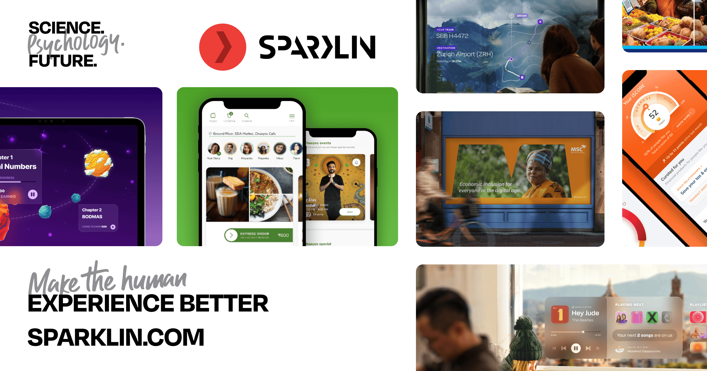 Sparklin is a design innovation company | Experience Better