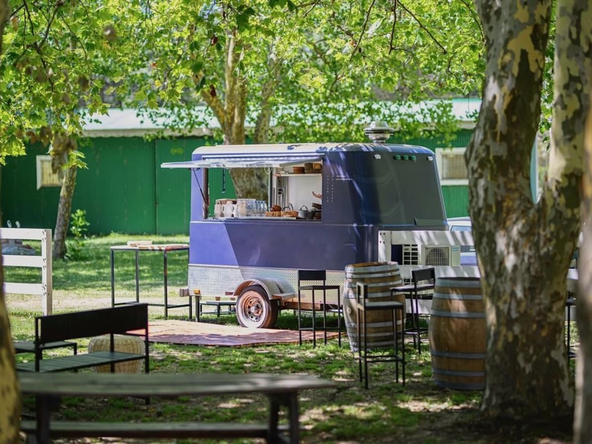 Jōji food truck at the winery