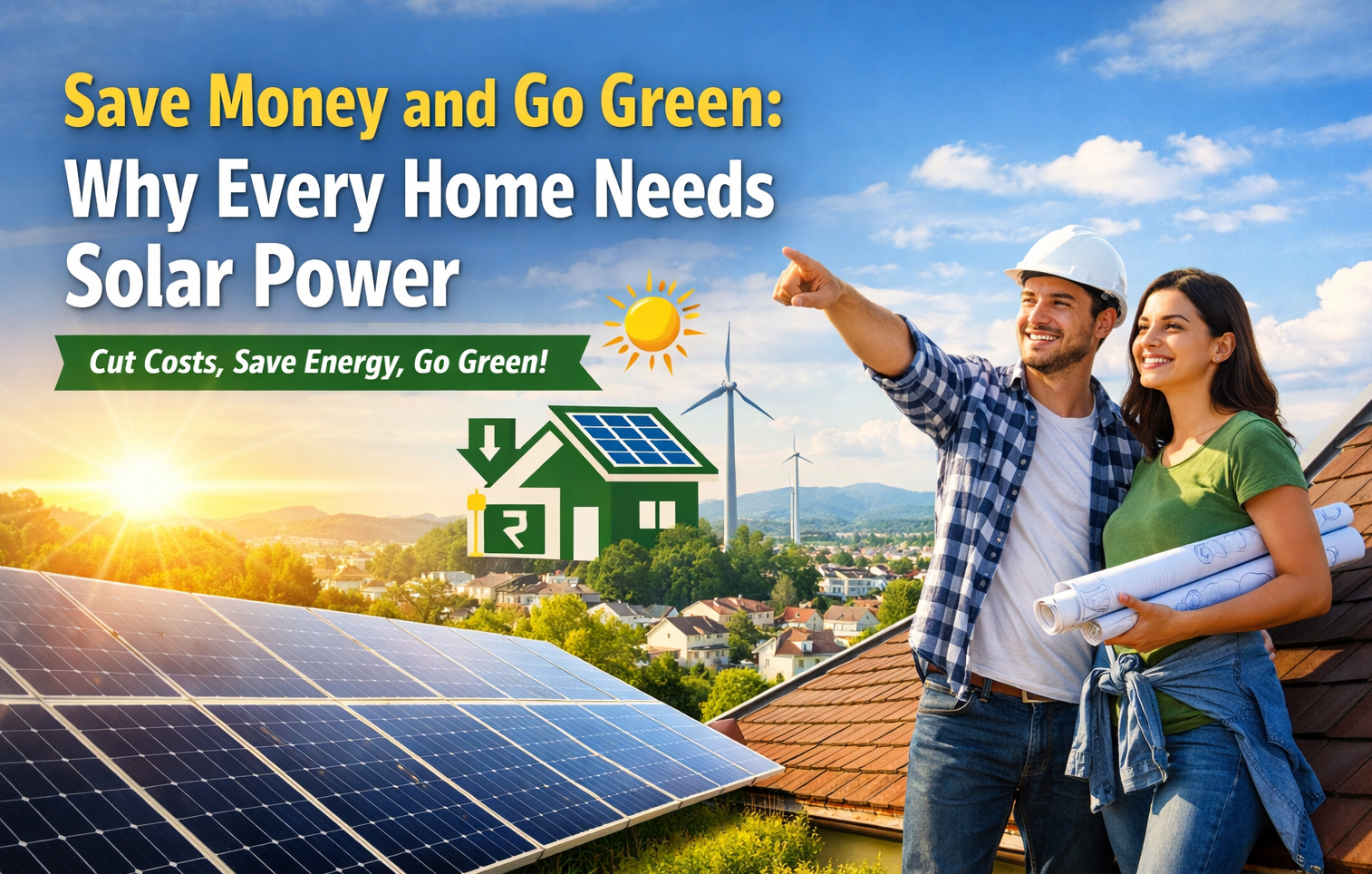 Save Money and Go Green Why Every Home Needs Solar Power