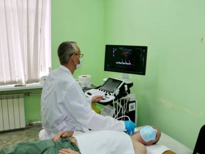 В тюменской поликлинике №8 появился новый аппарат УЗИ