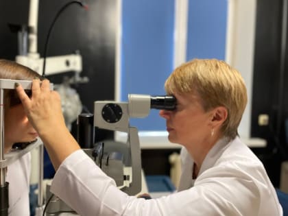 Посетители торгового центра в Тюмени смогут измерить внутриглазное давление