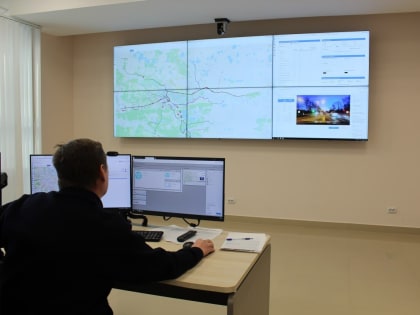 Ситуационный центр для контроля за общественным транспортом начал работу в Тюмени