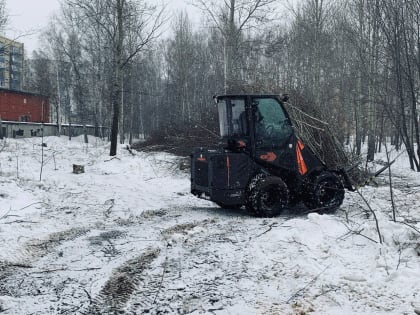В Тобольске готовится площадка под Сквер «Спортивный»