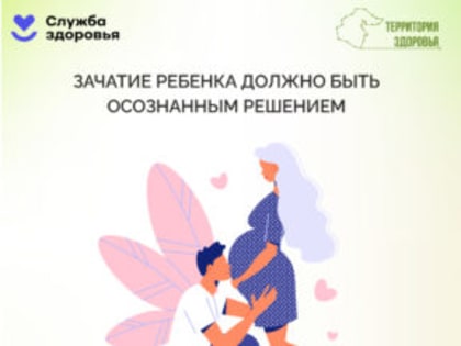 Неделя поддержки ответственного отношения к репродуктивному здоровью и здоровой беременности.