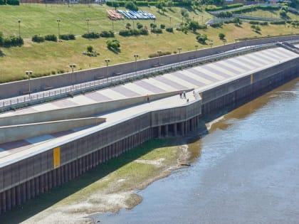 Осталось 19 сантиметров до абсолютного минимума уровня воды в Туре