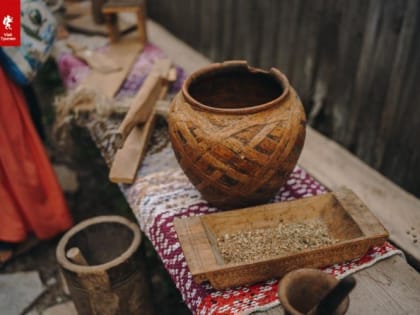 Мотовило и чапельник можно увидеть в музее крестьянского быта в деревне Насекина