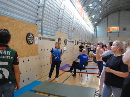 Впервые в селе Омутинское прошли соревнования по дартсу