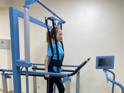 Современные тренажеры тюменского "Родника" помогают в реабилитации детей