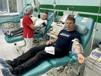 Тюменцы активно участвуют в донорстве крови