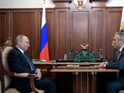 Путин провел встречу с губернатором Тюменской области Моором