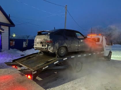 В Тюменском районе пьяный подросток поехал кататься на автомобиле