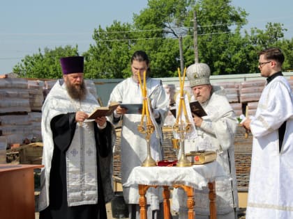 В Ишимском районе заложили новый храм