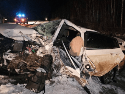 В Тобольском районе в лобовом ДТП погиб тюменец