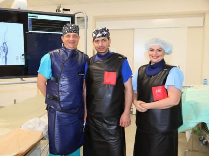 Тобольские хирурги впервые установили стент в сонную артерию пациента