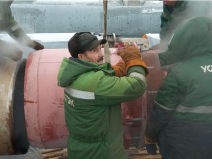 УСТЭК завершила в срок ремонт теплосети по улице Широтной в Тюмени