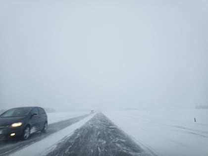 В Ишимском районе ухудшилась обстановка на дорогах