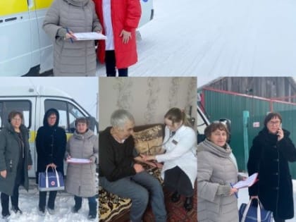 К сладковцам старше 65 лет на дом доставляют медицинских работников