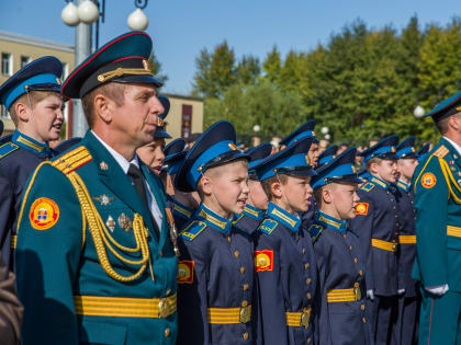 В Тюменском кадетском училище вновь прозвучали слова клятвы