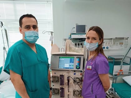 Экстракорпоральная детоксикация на базе отделения анестезиологии и реанимации Медицинского города