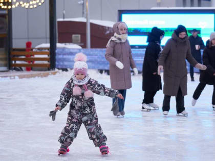 В Тюмени из-за сильного потепления закрывают катки и горки