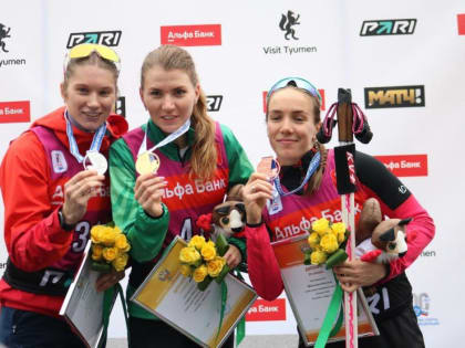Тюменка Виктория Сливко победила в индивидуальной гонке на чемпионате России по летнему биатлону