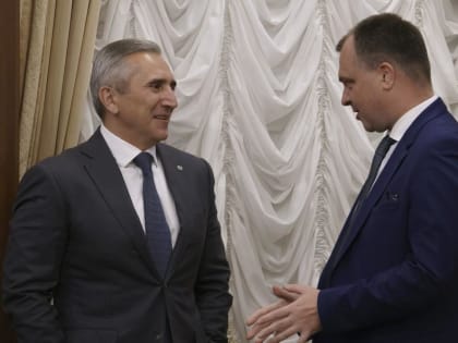 Александр Моор встретился с руководителем Росстандарта Антоном Шалаевым